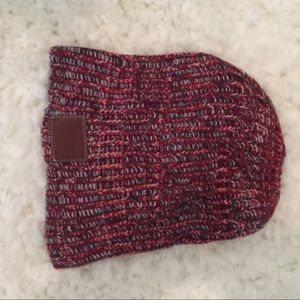 Love your melon red knit beanie